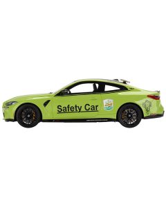 Top Speed BMW M4 'Safety Car' - Light Green, Carbon Top - Daytona Replica 1/18 Scale