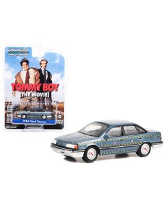 Greenlight 1986 Ford Taurus "Zalinsky Auto Parts" Crash Test Vehicle - Tommy Boy Movie (1/64 Scale Diecast)