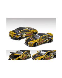 Era Car Lexus LC500 RHD Racingstar - Black & Gold 1/64 Diecast Model