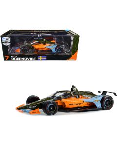 Greenlight Dallara IndyCar #7 Felix Rosenqvist Arrow McLaren SP Indianapolis 500 NTT IndyCar Series 1/18 Diecast Model Car