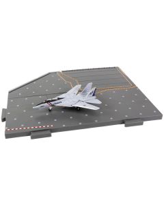 Forces of Valor 1/200 Grumman F-14 Tomcat VF-2 Bounty Hunters with USS Enterprise Section C Display Deck