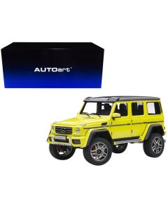 Autoart Mercedes-Benz G500 4x4² Electric Beam Yellow 1:18 Scale Model Car