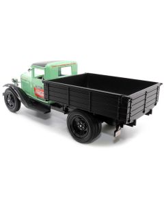 Motorcity Classics 1931 Ford Model AA Pickup - Coca-Cola Edition, Light Green & Black, 1/24 Scale
