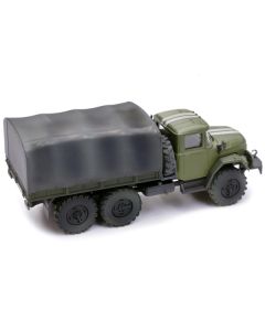 Legion ZIL 131 Cargo Truck - Ukrainian Ground Forces - Green/White Stripes - 1/72 Diecast Model (LEG-12064LB)