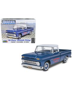 Revell 1966 Chevrolet Fleetside Pickup Truck - 1/25 Scale Model Kit (Model 85-7225)