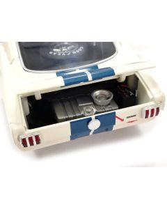 ACME 1965 Shelby GT 350R #7 "Stirling Moss" - White w/ Blue Stripes - 1/18 Diecast Model Car (Limited Edition)