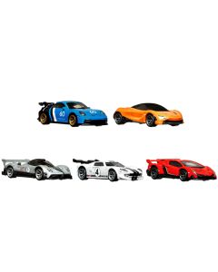 Hot Wheels "Speed Machines" Car Culture Series 5-Piece Diecast Set - FPY86-959A