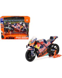 New Ray KTM RC16 #33 Brad Binder MotoGP (Red Bull) 1/12 Diecast Model - Authentic Replica