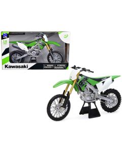 New Ray 2019 Kawasaki KX 450F 1/6 Scale Diecast Model - Green & White (MPN: 49653)