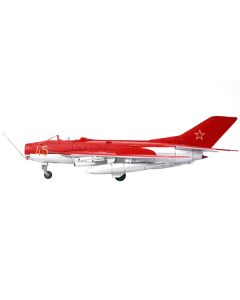 Panzerkampf MiG-19S Farmer C "Yellow 45" VVS Display Team 1/72 Diecast Model