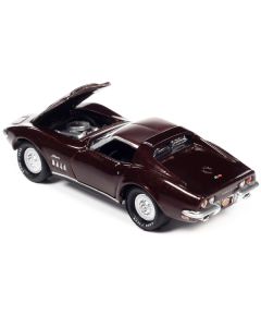 Johnny Lightning 1969 Chevrolet Corvette 427 - Garnet Red Metallic - 1/64 Diecast - Limited Edition