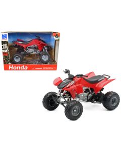 New Ray 2009 Honda TRX 450R ATV Red 1/12 Scale Diecast Model