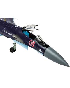 Air Force 1 Sukhoi Su-35 #08 "Russian Air Force" 1/72 Diecast Model (11.25" Length)