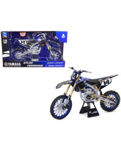 New Ray Yamaha YZ450F #14 Dylan Ferrandis 1/6 Scale Diecast Motorcycle Model (13.5 in)