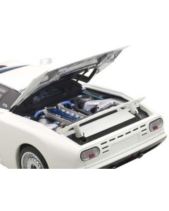 Autoart Bugatti EB110 GT White 1/18 Scale Diecast Model Car
