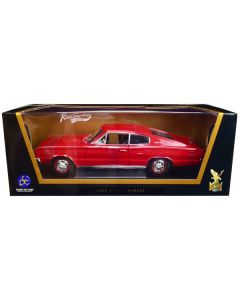 Road Signature 1966 Dodge Charger Red 1/18 Scale Diecast Model Car
