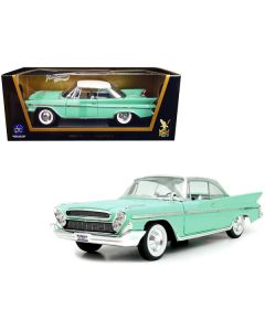 Road Signature 1961 DeSoto Adventurer - Light Green with White Top - 1:18 Scale Diecast Model