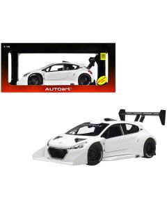 Autoart Peugeot 208 T16 Pikes Peak Race Car (Plain White) 1:18 Scale Model