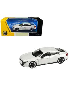 Paragon Audi E-tron GT RS - Ibis White Metallic 1/64 Scale Diecast Model Car