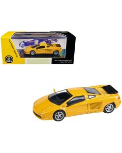 Cizeta V16T (1991) Super Fly Yellow 1/64 Diecast Model Car by Paragon Models