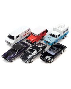 Johnny Lightning Pop Culture Series: Release 2 - Set of 6 Diecast Cars - 1/64 Scale