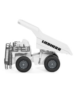 Siku Liebherr T 264 Mining Truck - 1/87 HO Scale Diecast Model - White