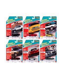 Johnny Lightning Classic Gold Collection Set B (Release 3) - 6 Car Set - 1/64 Scale Diecast
