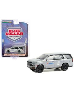 Greenlight 1/64 Chevrolet Tahoe Z71 - Dirty Gray Metallic - Blue Collar Collection