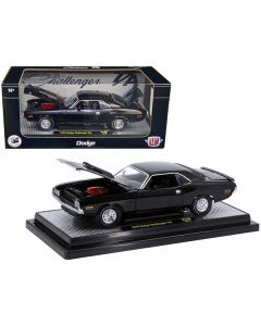 M2 Machines 1970 Dodge Challenger T/A Black Limited Edition 1/24 Diecast Car