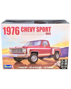 Revell 1976 Chevy Stepside 4x4 Pickup Truck Model Kit (1/24 Scale) - Experience the Build!