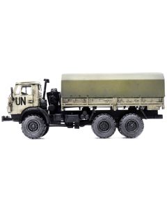 Legion Kamaz 4310 United Nations Transport Truck - Beige (Weathered) 1/72 Diecast Model