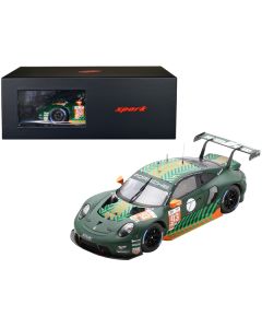 Spark Porsche 911 RSR-19 #93 'Proton Competition' Le Mans GTE Am 1/18 Scale Resin Model Car with Display Case
