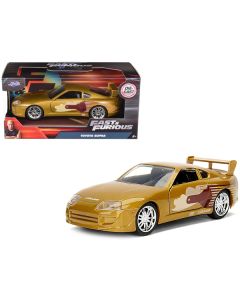 Jada Toys Fast & Furious Slap Jack's Toyota Supra Gold 1/32 Diecast Car (Model 99542)