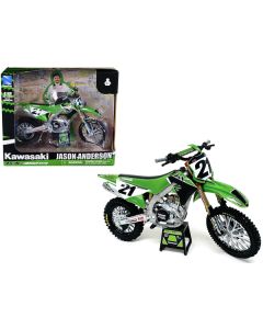New Ray Kawasaki KX450SR #21 Jason Anderson Replica - 1/12 Scale Diecast Model