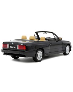 Otto Mobile 1989 BMW E30 M3 Convertible - Diamond Black Metallic (1/18 Scale Resin Model)