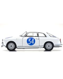 Kyosho Alfa Romeo Giulietta SV #34 Targa Florio (1960) 1/18 Scale Diecast Model