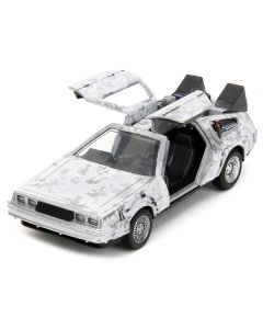 Jada DeLorean Time Machine - Back to The Future (Frost) 1/32 Diecast Model