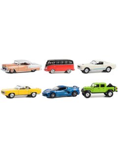 Greenlight Barrett-Jackson Scottsdale Edition Series 12 Diecast Car Set (6 Cars) 1/64 Scale