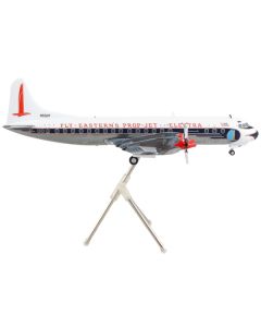 GeminiJets Eastern Air Lines Lockheed L-188 Electra 1/200 Diecast Model - White with Blue Stripes