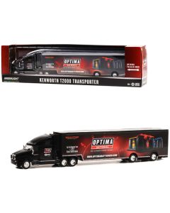 Greenlight Kenworth T2000 Transporter - OPTIMA Batteries Hobby Exclusive - 1/64 Scale Diecast