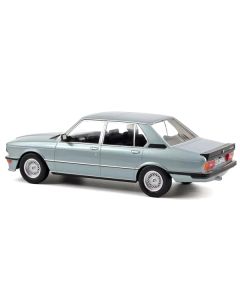 Norev 1980 BMW M 535i Diecast Model Car - 1/18 Scale, Light Blue Metallic