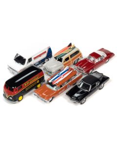 Johnny Lightning 2-Packs Set B Release 2 (6-Piece Set) 1/64 Diecast Cars