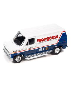 Johnny Lightning 1965 VW Type 2 & 1976 Ford Econoline Van Set - Schwinn & Mongoose BMX - 1/64 Diecast