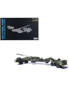 Dragon Models 1/72 M65 "Atomic Annie" - Olive Drab - US Army Artillery Model - Series 63159