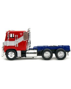 Optimus Prime Tractor Truck - Red & Blue Stripes - Transformers: Rise of the Beasts - 1/32 Diecast Model by Jada