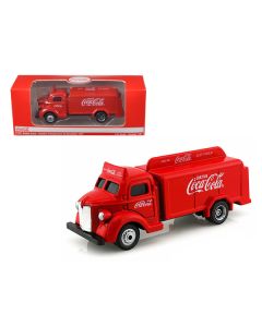 Motorcity Classics 1947 Coca-Cola Delivery Truck - 1/87 Scale Diecast Model - Red