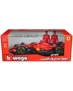 Bburago Ferrari SF-23 #16 Charles Leclerc F1 1/18 Diecast Model Car