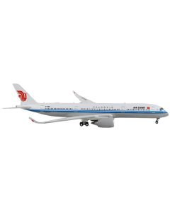 GeminiJets Air China Airbus A350-900 B-1086 White/Blue Stripes 1/400 Diecast Model