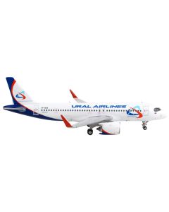 GeminiJets Ural Airlines Airbus A320neo White/Blue Tail 1/400 Scale Diecast Model GJ1910