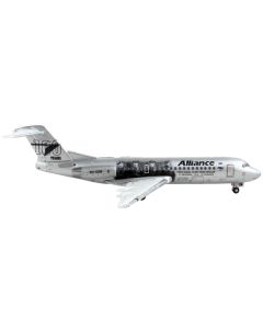 GeminiJets Fokker F70 Alliance Airlines Silver Metallic 1/400 Diecast Model Airplane GJ1997